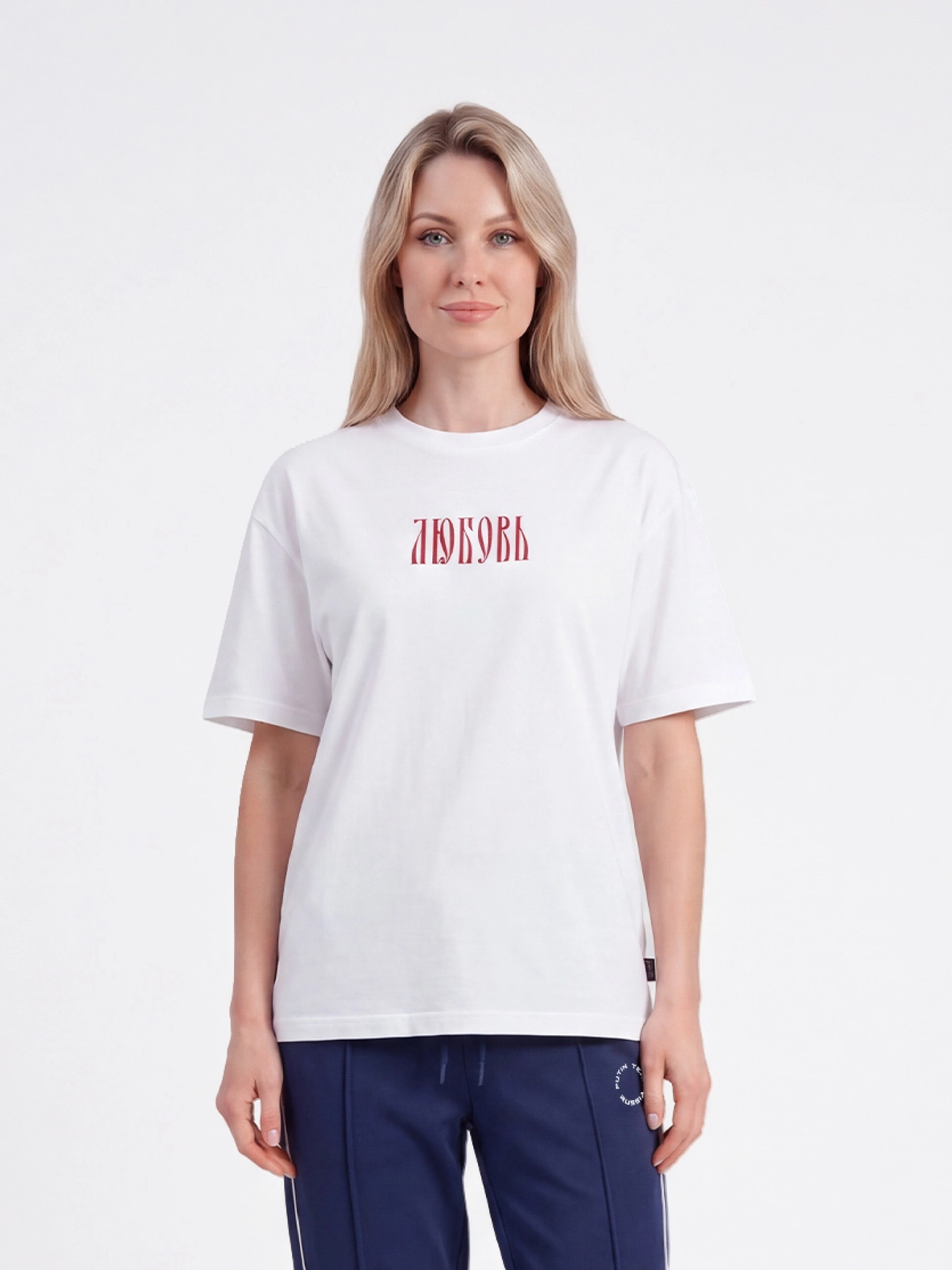 Футболка хлопковая с принтом